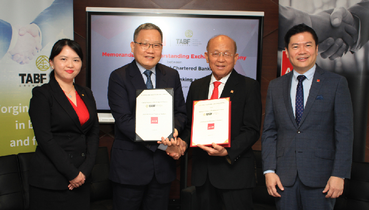 TABF and the AICB reached a MoU, opening a new era of cooperation for financial talent cultivation.