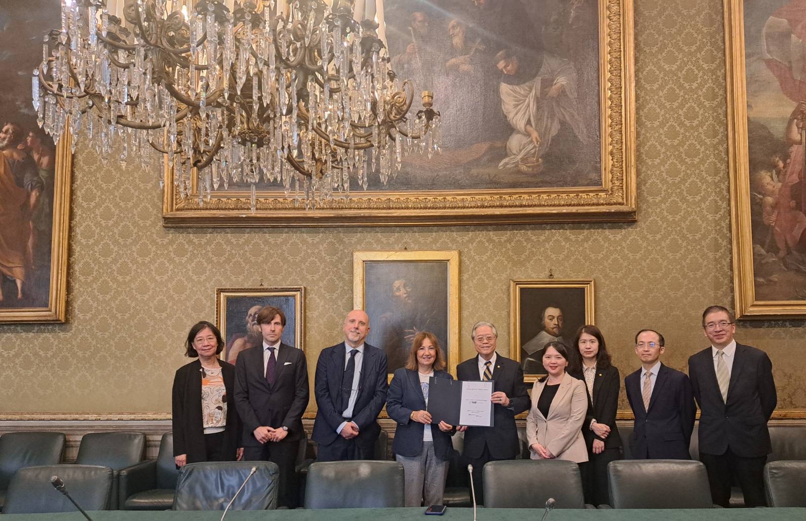 TABF Signs MoU with ABIFormazionein Rome, Advancing Talent Development and Wealth Management Expertise between Taiwan and Italy