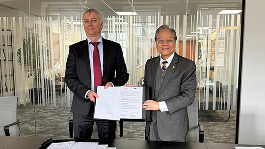 The BAV and TABF formalized their collaboration through the signing of a MoU, aiming to further deepen cooperation between two countries.